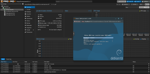 Running Proxmox PVE on Google Cloud using GCE (bare-metal) instances