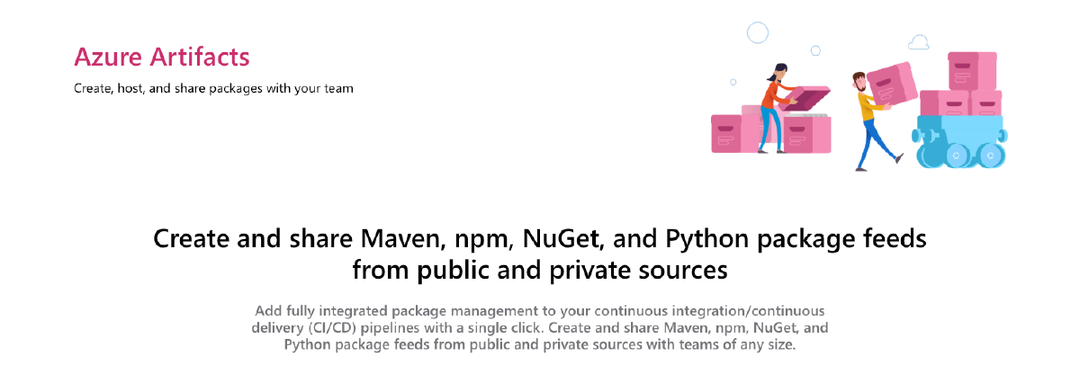 Use Azure Artifacts outside of Visual Studio